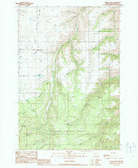Kinney Lake Oregon Historical topographic map, 1:24000 scale, 7.5 X 7.5 Minute, Year 1990