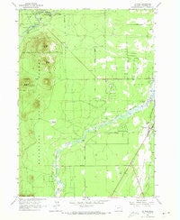 La Pine Oregon Historical topographic map, 1:24000 scale, 7.5 X 7.5 Minute, Year 1963