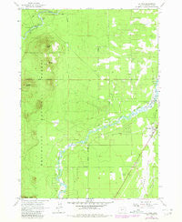 La Pine Oregon Historical topographic map, 1:24000 scale, 7.5 X 7.5 Minute, Year 1963