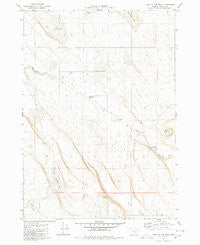 Lake on The Trail Oregon Historical topographic map, 1:24000 scale, 7.5 X 7.5 Minute, Year 1980