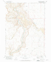 Lambert Rocks Oregon Historical topographic map, 1:24000 scale, 7.5 X 7.5 Minute, Year 1972