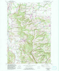Laurelwood Oregon Historical topographic map, 1:24000 scale, 7.5 X 7.5 Minute, Year 1956
