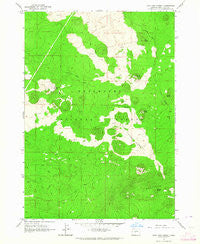 Lava Cast Forest Oregon Historical topographic map, 1:24000 scale, 7.5 X 7.5 Minute, Year 1963