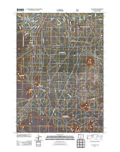 Lava Butte Oregon Historical topographic map, 1:24000 scale, 7.5 X 7.5 Minute, Year 2011