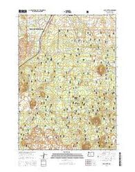 Lava Butte Oregon Current topographic map, 1:24000 scale, 7.5 X 7.5 Minute, Year 2014