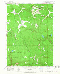 Lee Thomas Crossing Oregon Historical topographic map, 1:24000 scale, 7.5 X 7.5 Minute, Year 1966