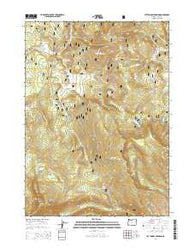 Lee Thomas Crossing Oregon Current topographic map, 1:24000 scale, 7.5 X 7.5 Minute, Year 2014