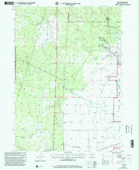 Lenz Oregon Historical topographic map, 1:24000 scale, 7.5 X 7.5 Minute, Year 1999