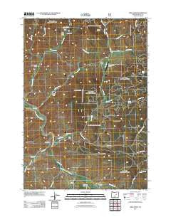 Lewis Creek Oregon Historical topographic map, 1:24000 scale, 7.5 X 7.5 Minute, Year 2011