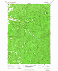 Limber Jim Creek Oregon Historical topographic map, 1:24000 scale, 7.5 X 7.5 Minute, Year 1965