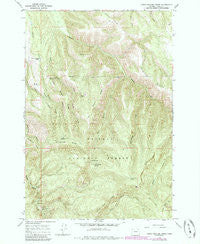 Little Beaver Creek Oregon Historical topographic map, 1:24000 scale, 7.5 X 7.5 Minute, Year 1965