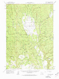 Logan Valley Oregon Historical topographic map, 1:62500 scale, 15 X 15 Minute, Year 1961