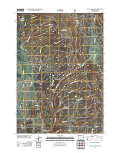 Logan Valley East Oregon Historical topographic map, 1:24000 scale, 7.5 X 7.5 Minute, Year 2011