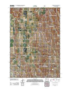 Madras East Oregon Historical topographic map, 1:24000 scale, 7.5 X 7.5 Minute, Year 2011