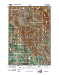 Magpie Peak Oregon Historical topographic map, 1:24000 scale, 7.5 X 7.5 Minute, Year 2011