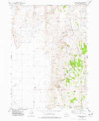 Mahon Creek Oregon Historical topographic map, 1:24000 scale, 7.5 X 7.5 Minute, Year 1973