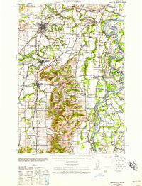 McMinnville Oregon Historical topographic map, 1:62500 scale, 15 X 15 Minute, Year 1940