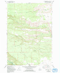 Metolius Bench Oregon Historical topographic map, 1:24000 scale, 7.5 X 7.5 Minute, Year 1962
