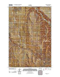 Mikkalo Oregon Historical topographic map, 1:24000 scale, 7.5 X 7.5 Minute, Year 2011