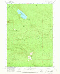 Miller Lake Oregon Historical topographic map, 1:24000 scale, 7.5 X 7.5 Minute, Year 1967
