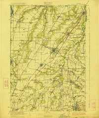 Mount Angel Oregon Historical topographic map, 1:62500 scale, 15 X 15 Minute, Year 1923