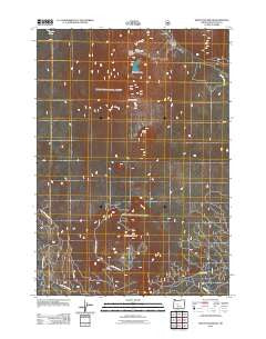 Mount Bachelor Oregon Historical topographic map, 1:24000 scale, 7.5 X 7.5 Minute, Year 2011