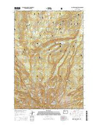 Mount Hood North Oregon Current topographic map, 1:24000 scale, 7.5 X 7.5 Minute, Year 2014