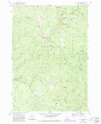 Mt. Ireland Oregon Historical topographic map, 1:24000 scale, 7.5 X 7.5 Minute, Year 1972