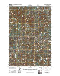 Niagara Creek Oregon Historical topographic map, 1:24000 scale, 7.5 X 7.5 Minute, Year 2011