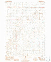 Ninemile Slough Oregon Historical topographic map, 1:24000 scale, 7.5 X 7.5 Minute, Year 1990