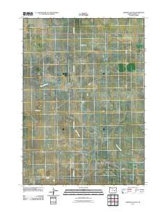 Ninemile Slough Oregon Historical topographic map, 1:24000 scale, 7.5 X 7.5 Minute, Year 2011