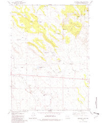 Oakerman Lakes Oregon Historical topographic map, 1:24000 scale, 7.5 X 7.5 Minute, Year 1981