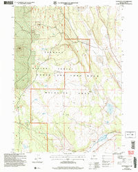 Oatman Flat Oregon Historical topographic map, 1:24000 scale, 7.5 X 7.5 Minute, Year 2004