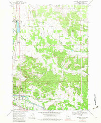 Onehorse Slough Oregon Historical topographic map, 1:24000 scale, 7.5 X 7.5 Minute, Year 1969