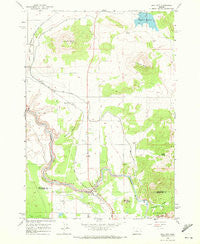 Opal City Oregon Historical topographic map, 1:24000 scale, 7.5 X 7.5 Minute, Year 1962