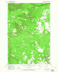 Partridge Creek Oregon Historical topographic map, 1:24000 scale, 7.5 X 7.5 Minute, Year 1964