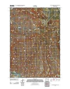 Picture Gorge East Oregon Historical topographic map, 1:24000 scale, 7.5 X 7.5 Minute, Year 2011