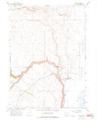 Plush Oregon Historical topographic map, 1:24000 scale, 7.5 X 7.5 Minute, Year 1967