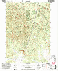 Ponina Butte Oregon Historical topographic map, 1:24000 scale, 7.5 X 7.5 Minute, Year 2004