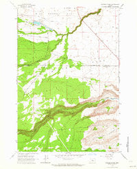 Potters Ponds Oregon Historical topographic map, 1:24000 scale, 7.5 X 7.5 Minute, Year 1963