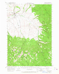Prairie City Oregon Historical topographic map, 1:62500 scale, 15 X 15 Minute, Year 1959