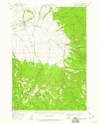 Prairie City Oregon Historical topographic map, 1:62500 scale, 15 X 15 Minute, Year 1959