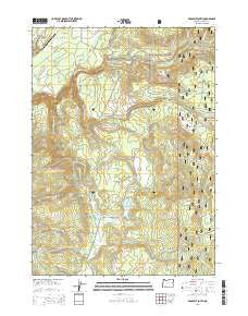 Prospect South Oregon Current topographic map, 1:24000 scale, 7.5 X 7.5 Minute, Year 2014