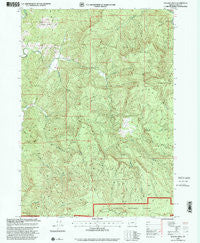Rasler Creek Oregon Historical topographic map, 1:24000 scale, 7.5 X 7.5 Minute, Year 1998