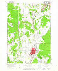Redmond Oregon Historical topographic map, 1:24000 scale, 7.5 X 7.5 Minute, Year 1962
