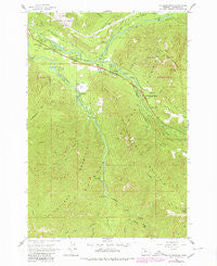 Rhododendron Oregon Historical topographic map, 1:24000 scale, 7.5 X 7.5 Minute, Year 1962