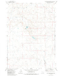 Rockhouse Reservoir Oregon Historical topographic map, 1:24000 scale, 7.5 X 7.5 Minute, Year 1979