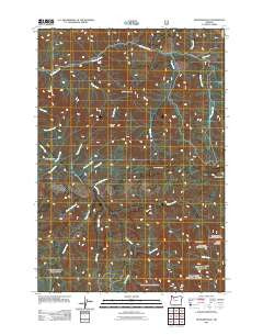 Rooster Rock Oregon Historical topographic map, 1:24000 scale, 7.5 X 7.5 Minute, Year 2011