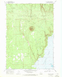 Round Butte Oregon Historical topographic map, 1:24000 scale, 7.5 X 7.5 Minute, Year 1968