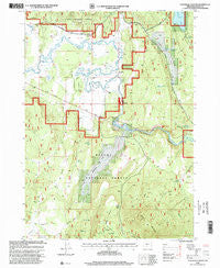 S'Ocholis Canyon Oregon Historical topographic map, 1:24000 scale, 7.5 X 7.5 Minute, Year 1998